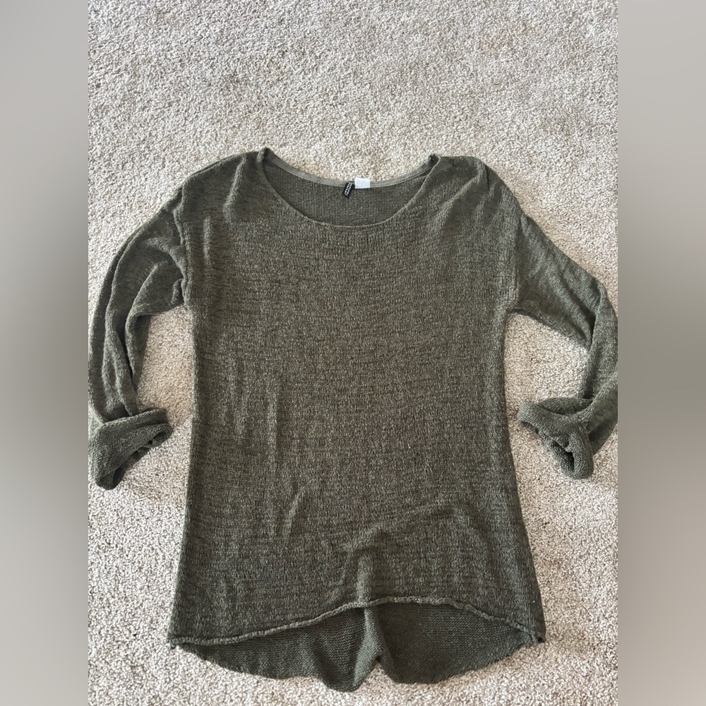 Divided sweater